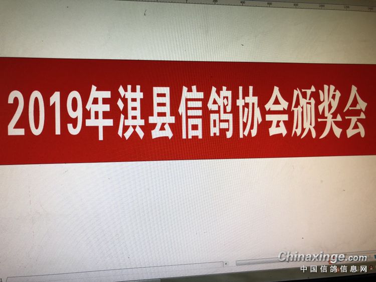 2018年已經過去淇縣信鴿協會會員的比賽成績依然輝煌在此於20190112日